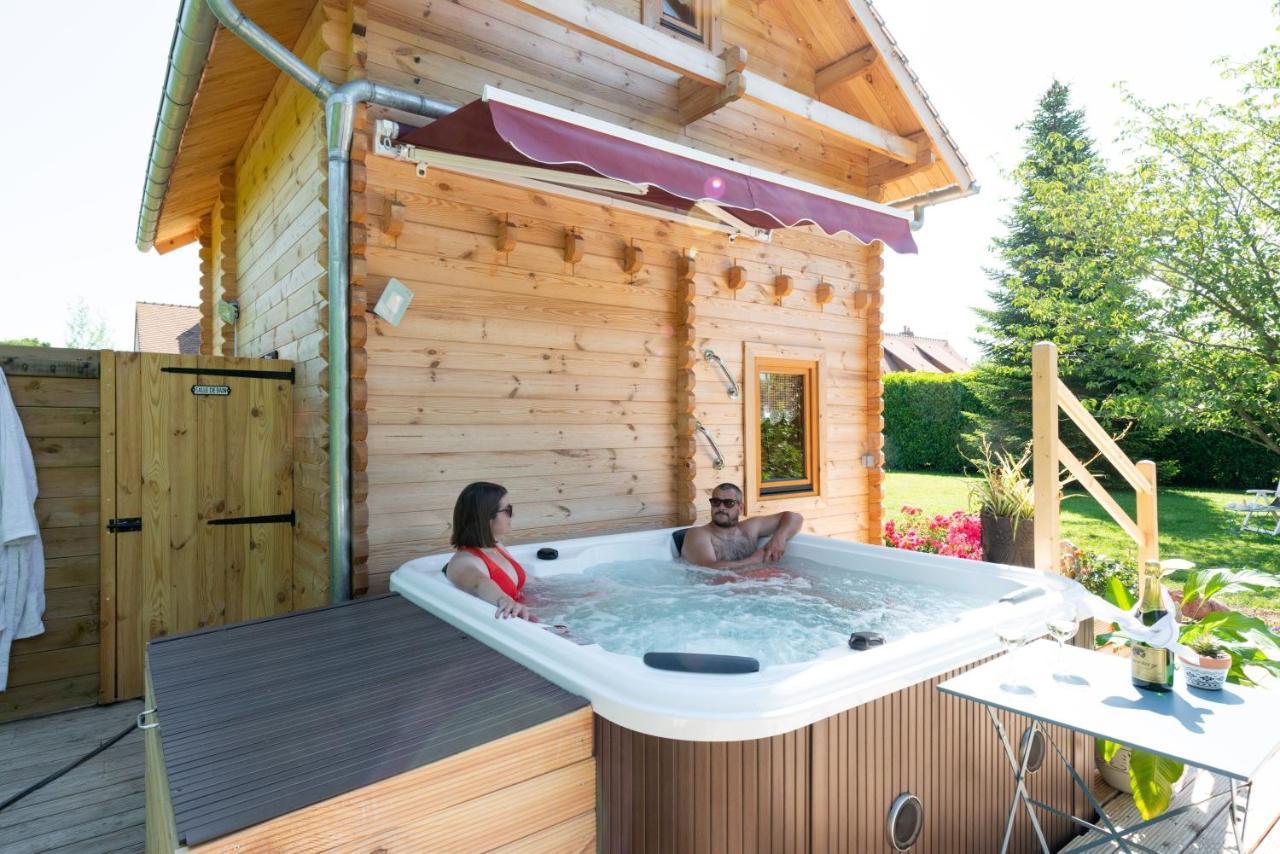 Chalet & Spa Sur La Cote Fleurie Auberville Eksteriør billede