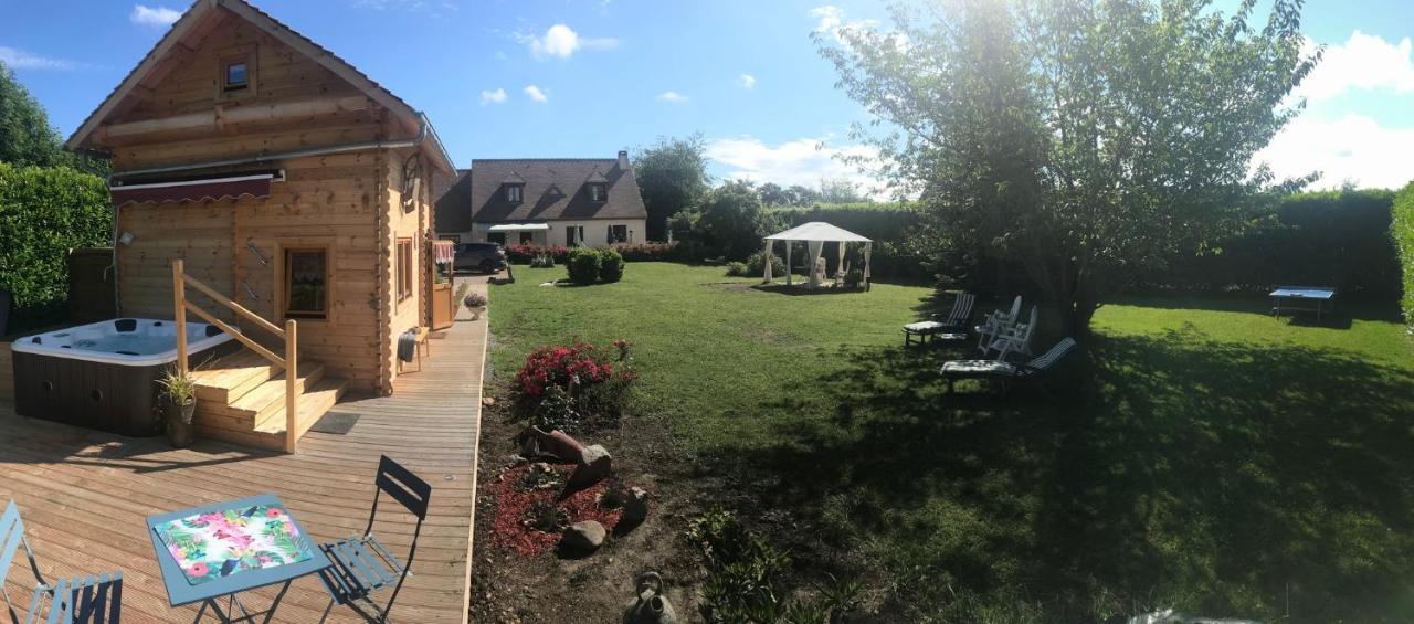 Chalet & Spa Sur La Cote Fleurie Auberville Eksteriør billede